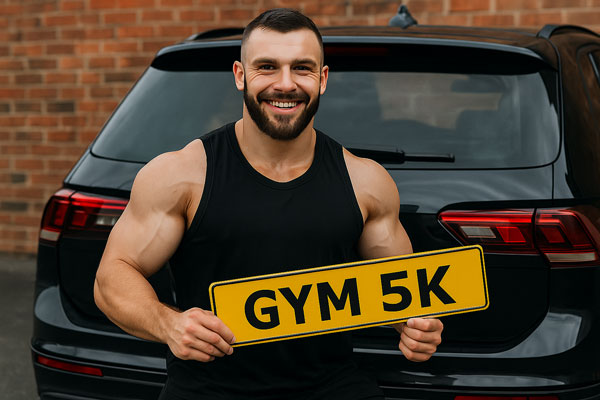 Personalised Number Plates For Gym Junkies