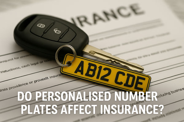 Do personalised number plates affect insurance?